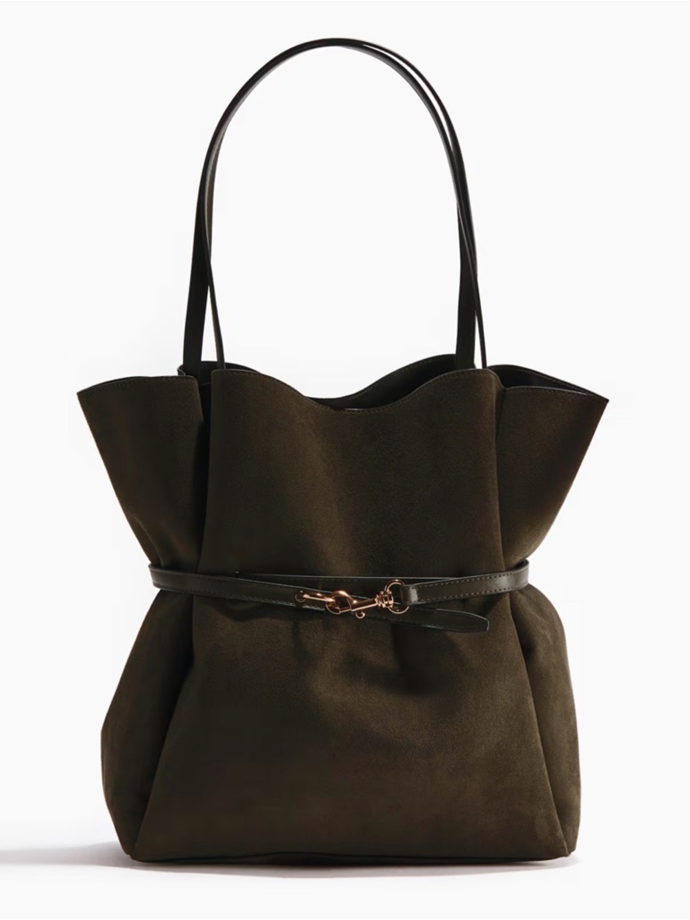 Belted Shoulder Bag
